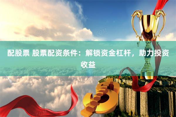 配股票 股票配资条件：解锁资金杠杆，助力投资收益